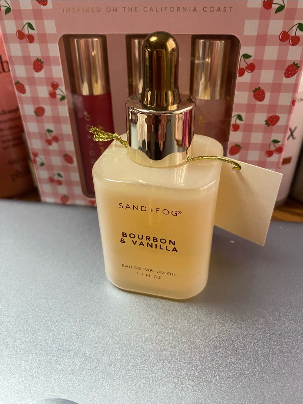 SAND+FOG Bourbon & Vanilla Body Oil - Cream